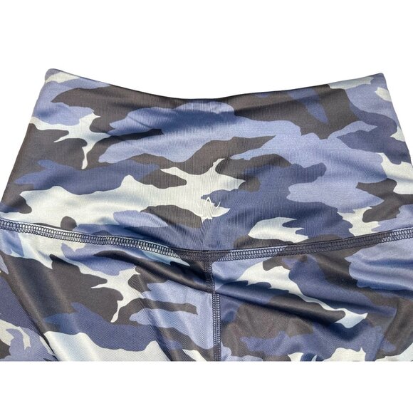 Beyond Yoga Camo Leggings Womens Medium Blue High Rise Skinny Workout Gym yoga - Picture 15 of 16